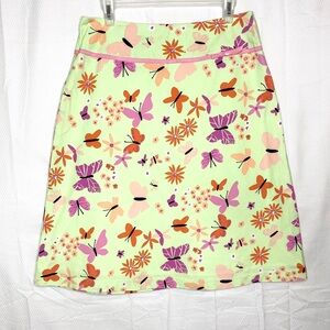 Lilly Pulitzer Skirt Bonjour Butterflies 8